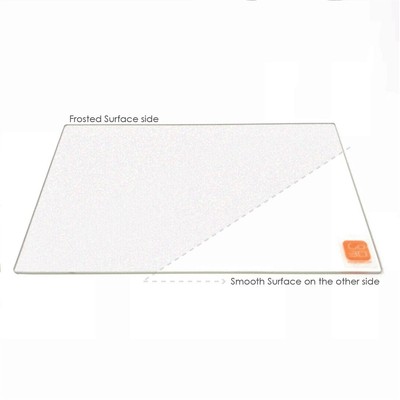 150mm x 230mm Frosted Borosilicate Glass Plate Bed for 3D Printer