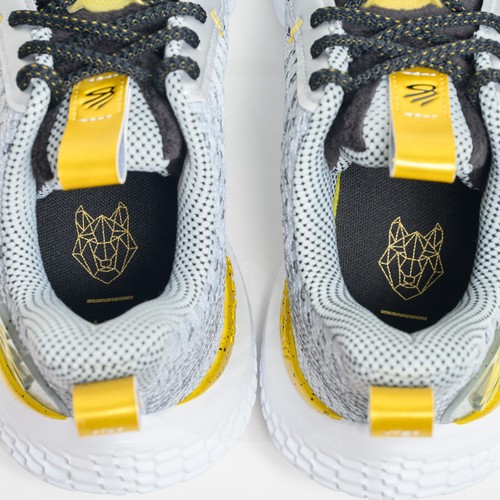 Under Armour Curry Flow 10 Low 'Father To Son' Young Wolf - Gray - Mens Sz 10.5 - Picture 8 of 16
