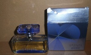 AVON CRYSTAL AURA EAU DE PARFUM SPRAY 1.7 FL OZ BOTTLE NEW OPENED BOX NO CRYSTAL