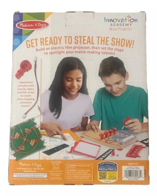 MELISSA & DOUG Innovation Academy Build It Movie Projector STEM Build Project