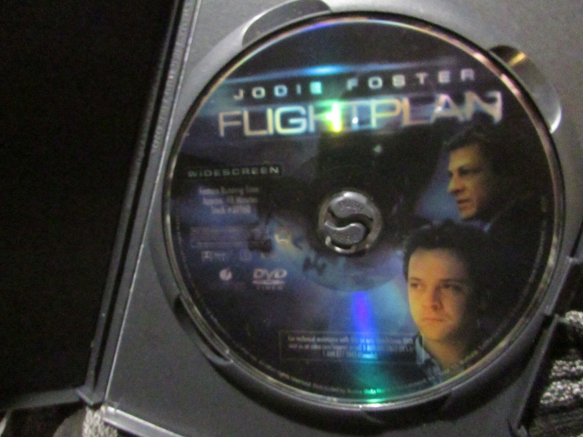 Flightplan 2005 DVD Widescreen Jodie Foster Sean Bean Airplane