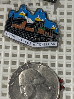 South Dakota Mitchell Corn Palace Vintage Tack Pin T-1547