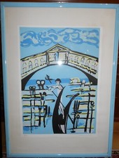 Due lito dell'80 numerazione ridotta autore Remo Brindisi (1918-1996)