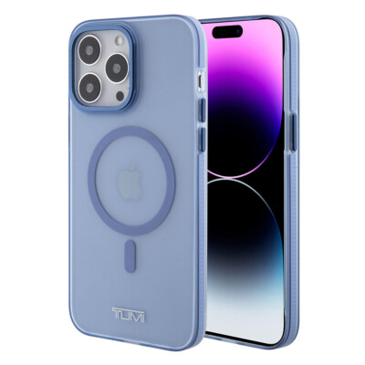 Tumi Hülle für Apple iPhone 15 pro max - Magsafe Blau