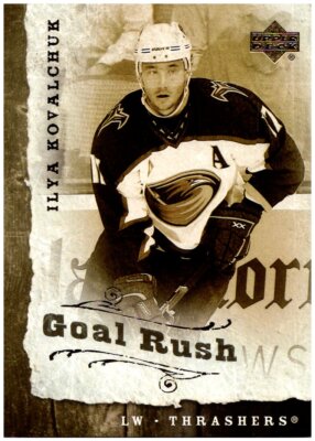 2006-07 Upper Deck #GR4 Ilya Kovalchuk - Goal Rush FREE SHIPPING!