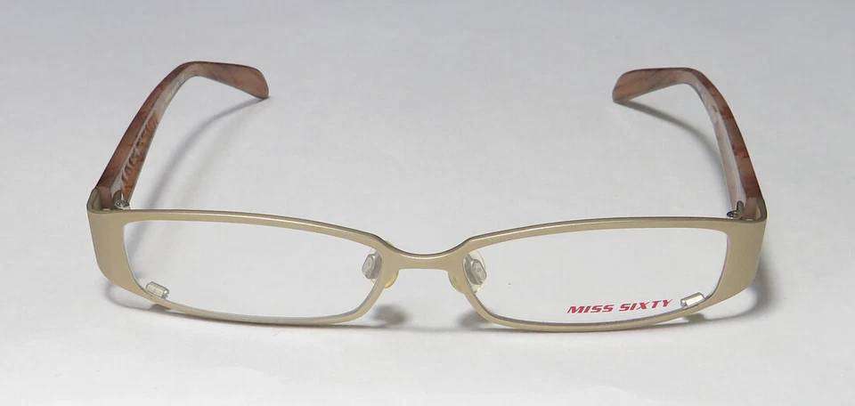MISS SIXTY MX37 F37 GAFAS DELGADAS CON FORMA DE OJO DE GATO ESTAMPADO DE LOGOTIPO DE DISEÑADOR EUROPEO Foto 3 de 4