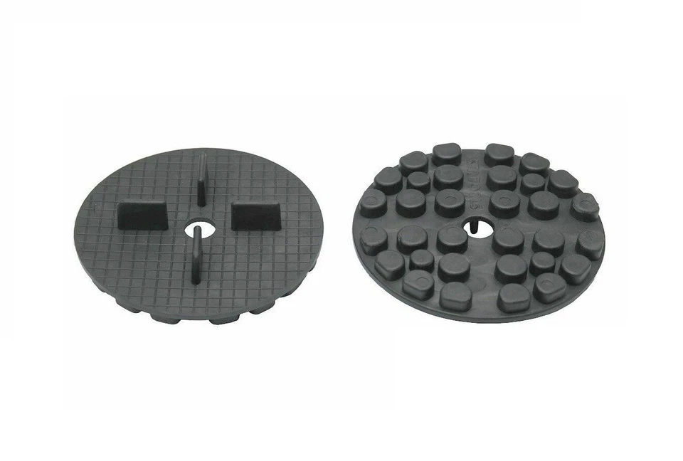 200 Stück Gummi Plattenlager Stelzlager Terrassenlager für Terrassenplatten
