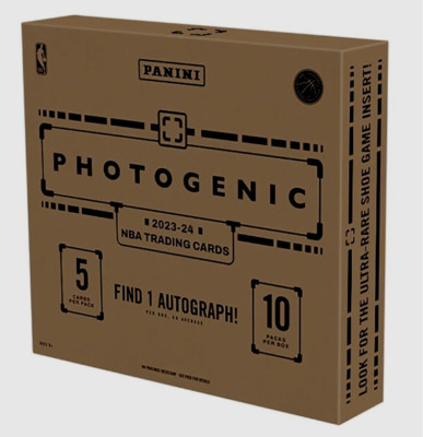 2023-24 Panini Photogenic NBA Basketball Hobby Box Factory Sealed 