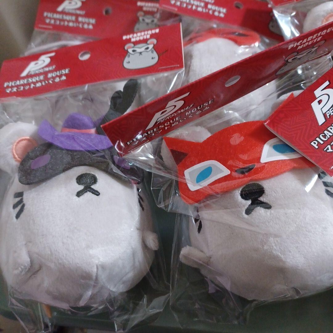 Persona 5 Picaresque Mouse Plush 9 Types Complete Bundle | eBay