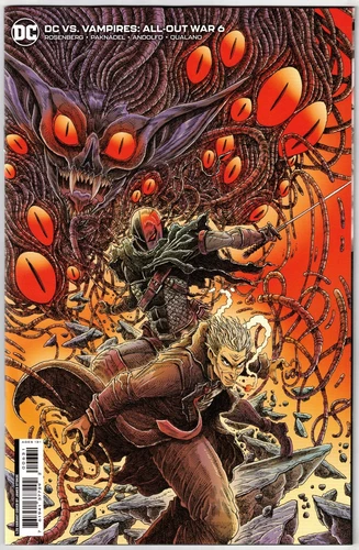 DC VS VAMPIRES ALL OUT WAR #6- 1:25 JAMES STOKOE CARDSTOCK VARIANT