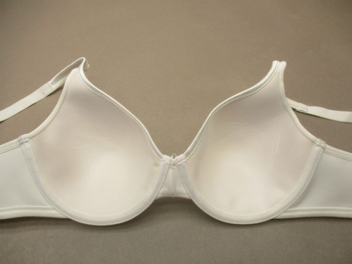 38C Vanity Fair Womens White Lined Underwire Back Closure Adjustable Demi Bra 9G - Picture 8 of 8