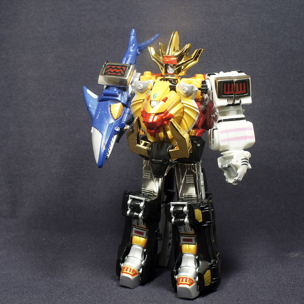 Bandai Power Rangers Gao-Ranger Wild force DX GAO KING Megazord
