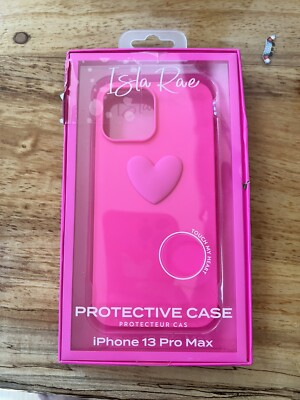 ISLA RAE Protective Case iPhone 13 Pro Max PROTECTIVE PHONE CASE Hot Pink  Cute | eBay