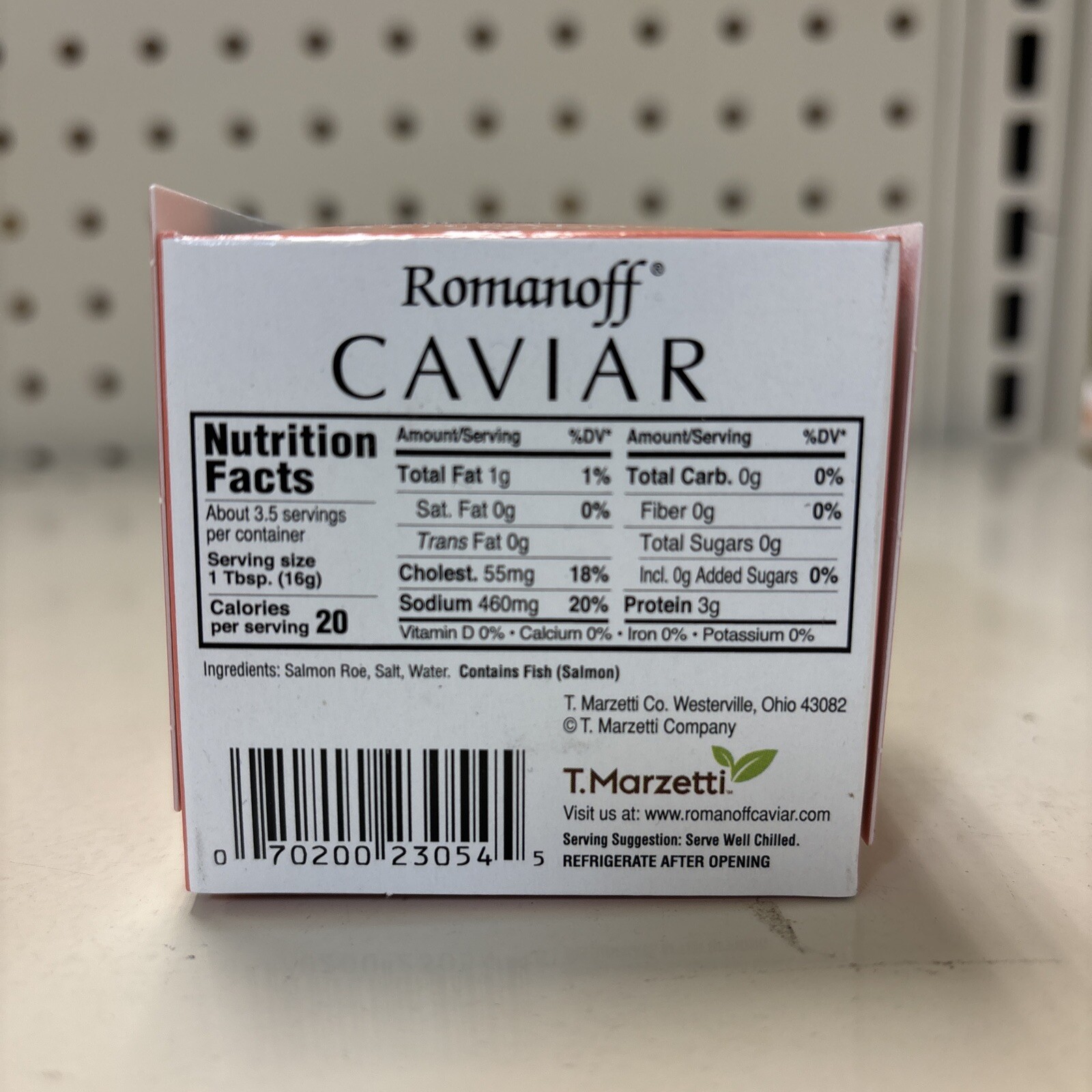 Red Salmon Caviar, 2 oz Jar - Gourmet Seafood Delicacy, Premium Quality Roe