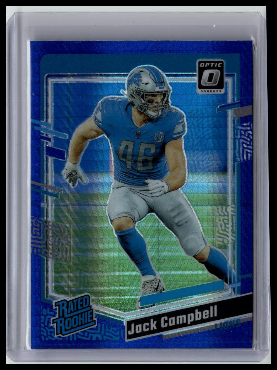2023 Donruss Optic #235 Jack Campbell Blue Hyper