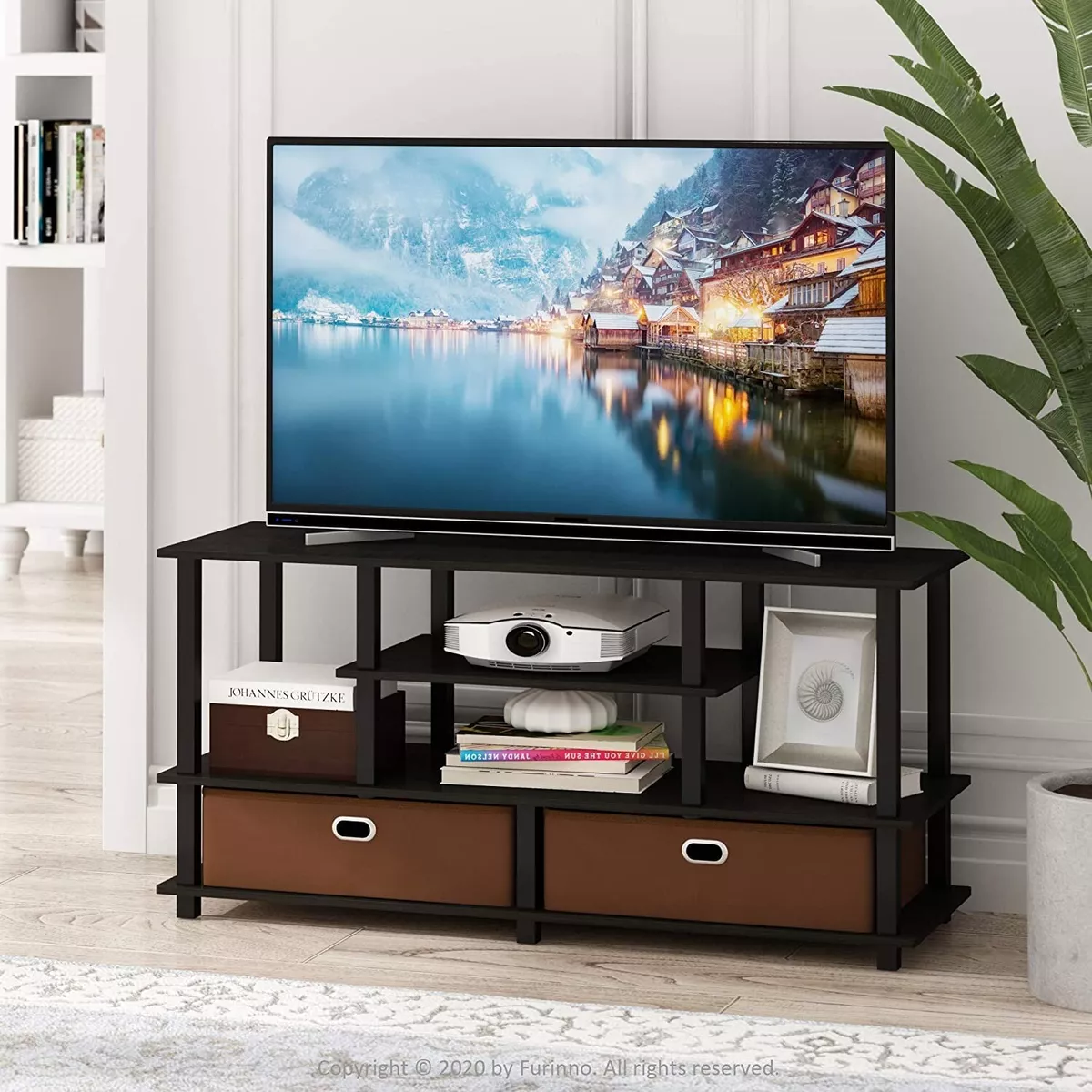 Corner tv stands 2024 for large tvs