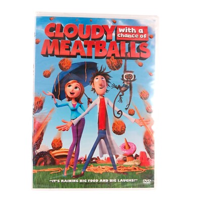 Cloudy with a Chance of Meatballs (Single-Disc Edition) DVD NEW SEALED