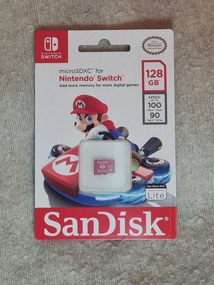 128GB Speicherkarte - SanDisk microSDXC for Nintendo Switch - Neu & OVP