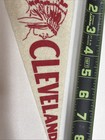 1950s Vintage Cleveland Indians Ohio Mini Pennant 3.5x9 Inch Baseball Wahoo — photo 4