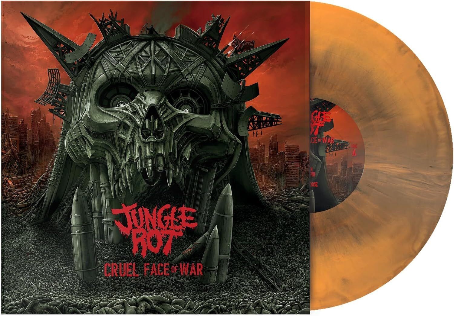 Jungle Rot - Cruel Face of War Vinyl 12"" Album - Pre-sale