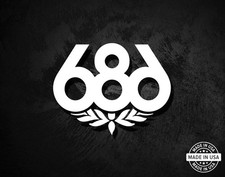 686 Decal, Vinyl Die Cut Window Sticker, 100 Made In USA