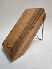 CUTCO Wood Space Saver 5-Slot Knife Block Honey Oak Finish Made In USA No Knives