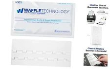 KICTeam -  Cleaning Cards for Desktop & Mobile Document Scanners (15 Cards) -