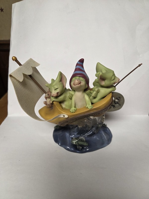 2002 Real Musgrave Whimsical Pocket Dragons "WYNKEN, BLYNKEN, AND NOD" 
