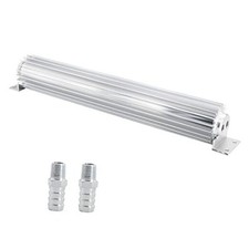 Universal 18" Dual Pass Aluminum Finned Transmission Oil Cooler 18" Oil Cooler