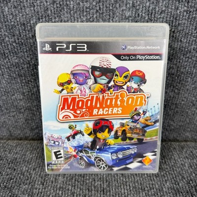 Mod Nation Racers (Sony Playstation 3 PS3) 2010 With Manual *Mint Disc*