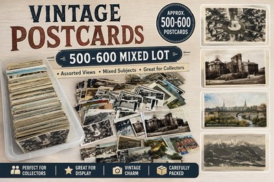 Konvolut 500-600 Ansichtskarten Resin Europa alte Vintage Postkarten Sammlung