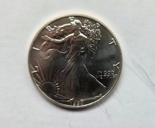 1990 AMERICAN EAGLE DOLLAR - BU