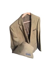 Giacca Uomo Elegante Casual Blazer in 100% Lino Made in Italy Tg 46
