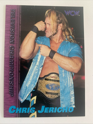 WCW Chris Jericho 1998 NWO Topps #69 Wrestling Superstar Legend NM Trading Card
