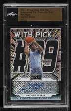 2021-22 Leaf Metal Pre-Production Proof Black Mojo 1/1 Day'Ron Sharpe Auto 0b5