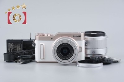 Panasonic LUMIX DC-GF10 White DSLR 12-32 25 Lenses [Japanese