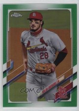 2021 Topps Chrome Image Variation Green Refractor 68/99 Nolan Arenado #84 7xr