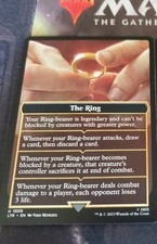 MTG. The Ring. The Ring Tempts You *HELPER TOKEN* The Lord of the Rings. Nm