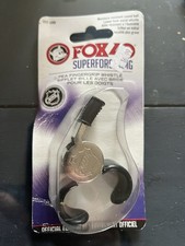 Fox 40 | Super Force CMG Finger Grip Whistle NHL Hockey Referee | 100% Authentic