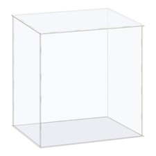 Display Case Box Acrylic Box Transparent Showcase 41x26x41cm for Collectibles