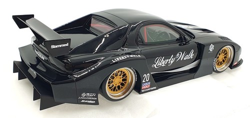 Top Speed 1/18 Scale Resin TS0528 - Mazda RX-7 LB Super Silhouette Black - Picture 2 of 5