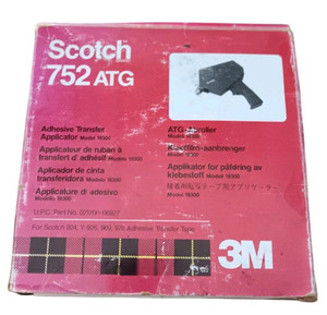 Vintage Scotch 752 ATG 3M Adhesive Transfer Applicator Model 18300
