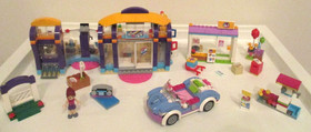 LEGO Friends: Heartlake Sports Centre & Gift Delivery 41312 & 41310 w/ Manuals