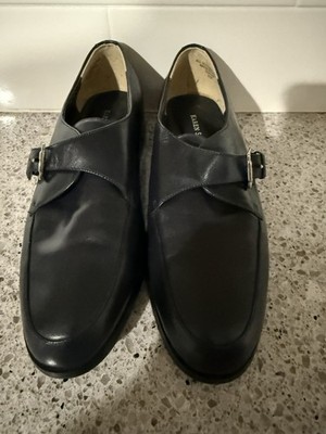 NICE PAIR WOMEN'S KAREN SCOTT MONK STRAP BUCKLE BLACK DRESS SHOES SIZE 8M