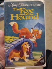 The Fox and the Hound VHS, 1994 The Classics Black Diamond