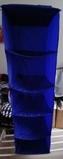 IKEA Hanging Wardrobe Organiser storage 5 Compartments 35x35x117cm