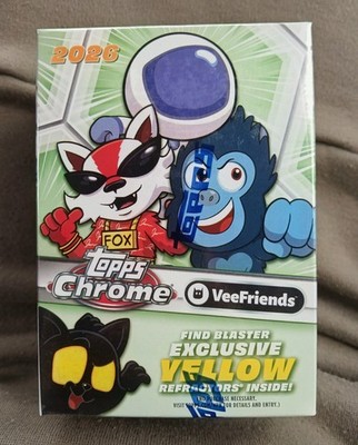 Factory Sealed 2026 Topps Chrome VeeFriends Blaster Box