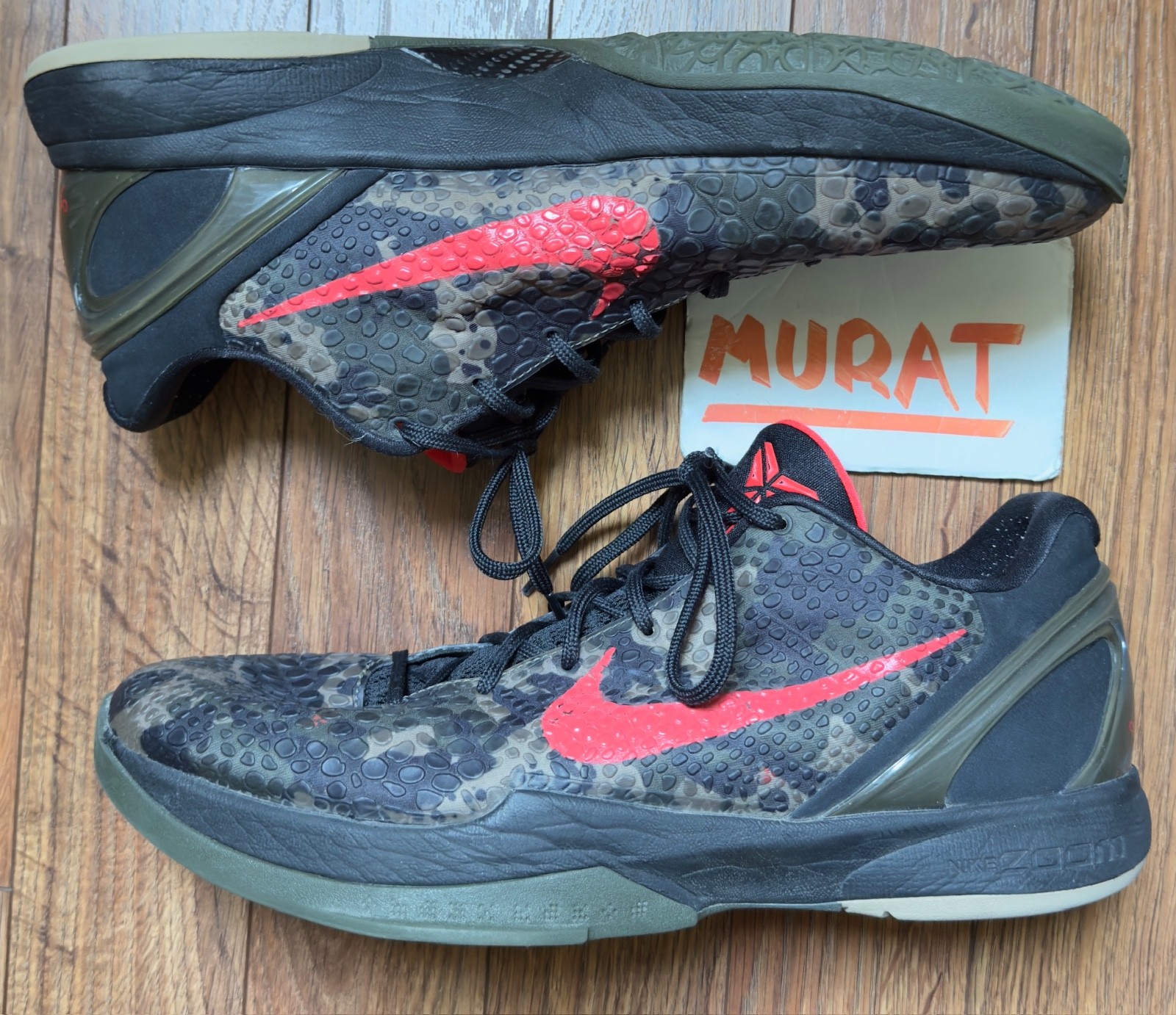 Nike Zoom Kobe 6 Protro 2024 Italian Camo in Size 14