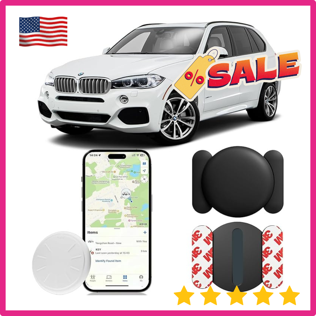 Compact Mini HMTAG GPS Tracker for Vehicles - Hidden Car Tracking Device