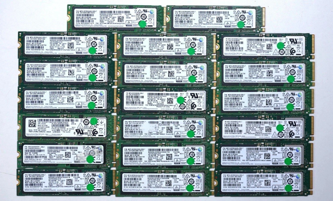 M.2 NVME SSD 2280 With Windows 11-Pro Fresh Install, 256 GB